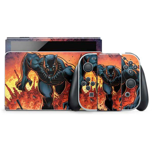 Marvel Black Panther Rise of Black Panther Nintendo Skins